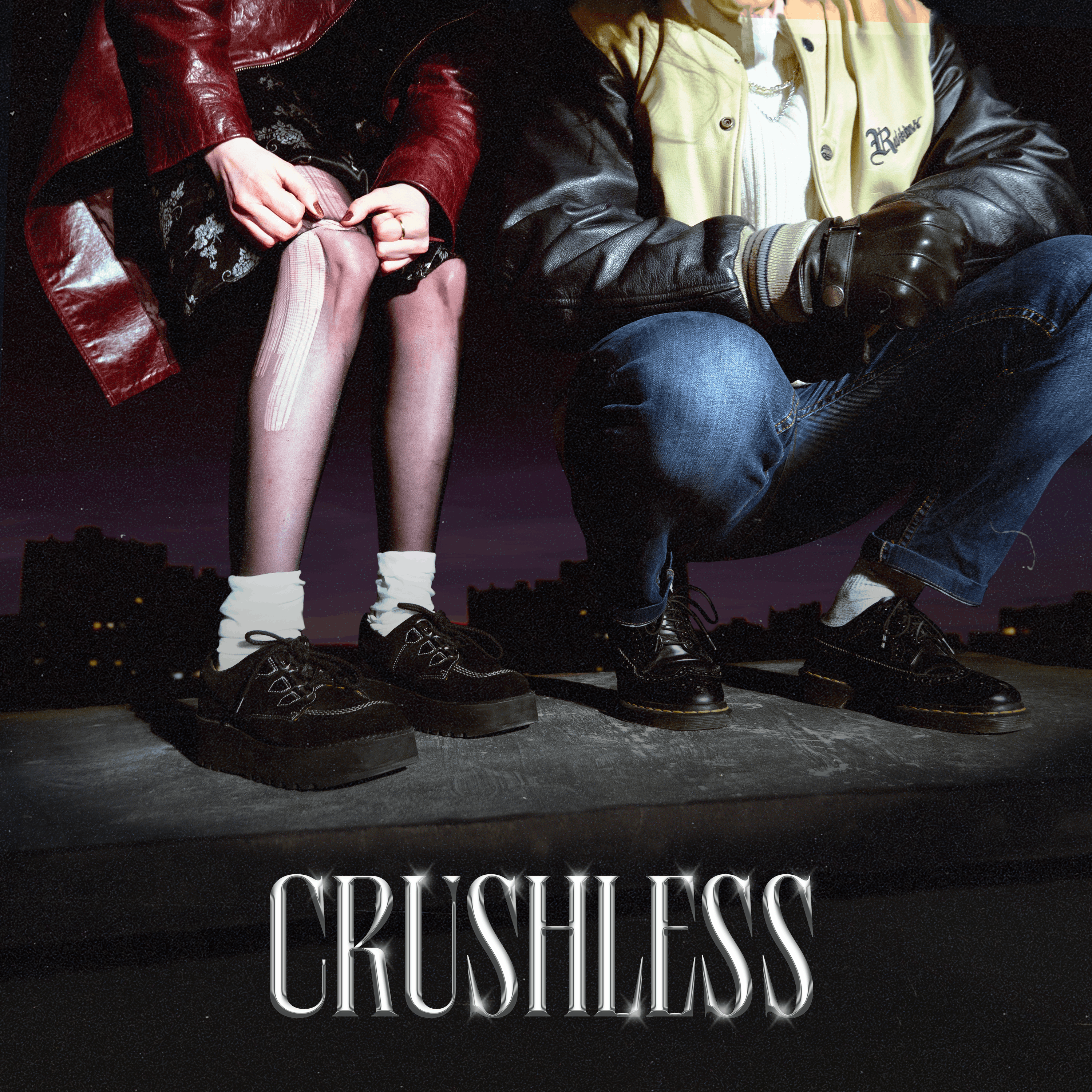 Crushless – key visual album cover et shooting photo – Sarah Brossard